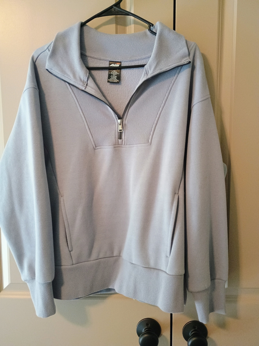 Avia Lavender Quarter-Zip Pullover
